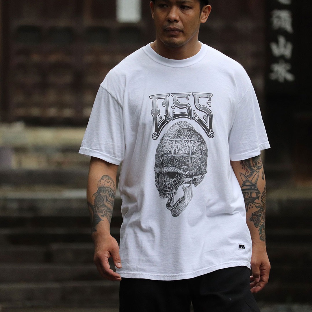 055 (LINKAGE) NUTDUB Skull T-SHIRT Tシャツ tシャツ メンズ 半袖