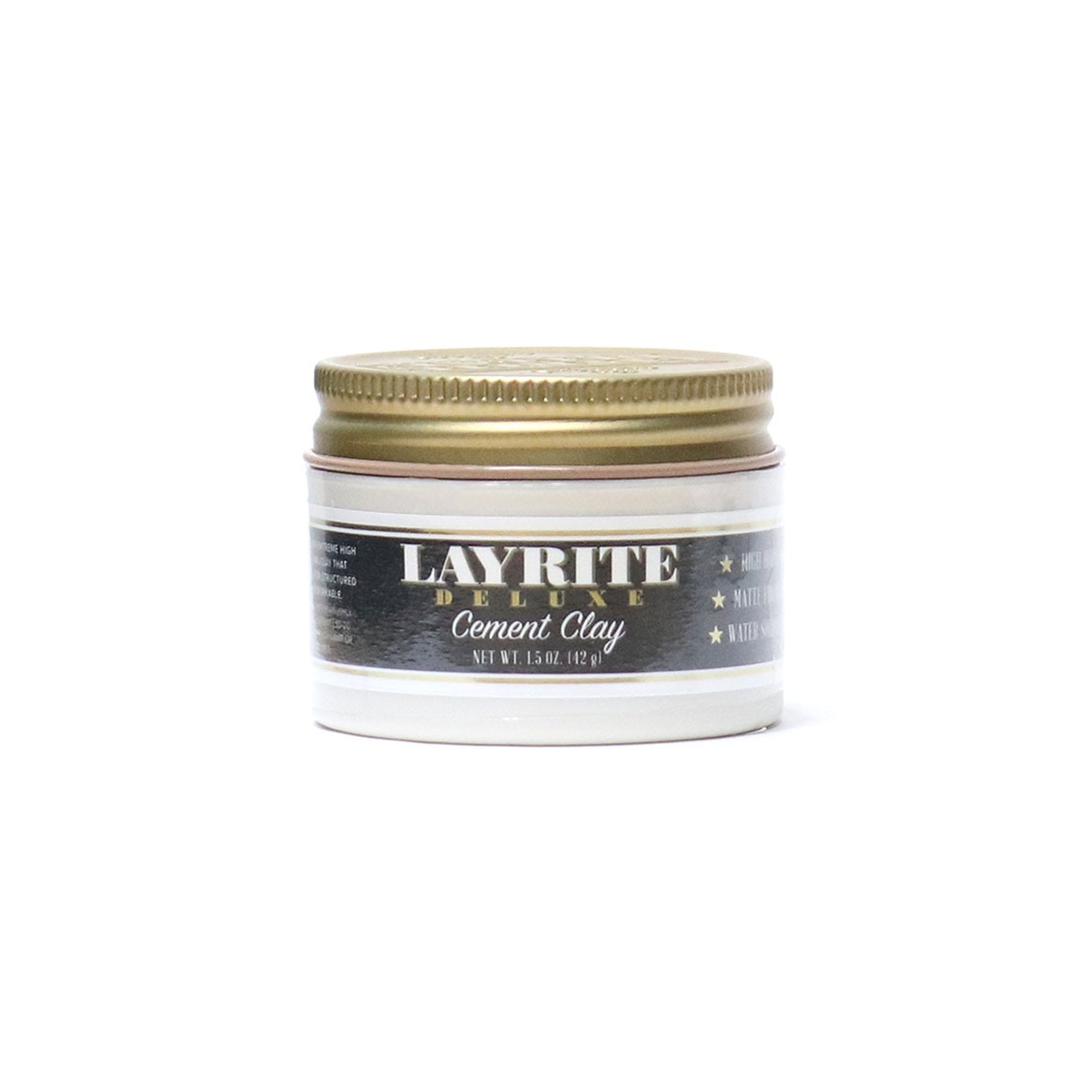 LAYRITE レイライト Mini Size Pomade 42g ポマード ヘア 香水 メンズ ヘアー ワックス 水性 ウェット感 マット パーマ 整髪料 男性 スタイリング剤 | Layrite Deluxe Pomade | 05