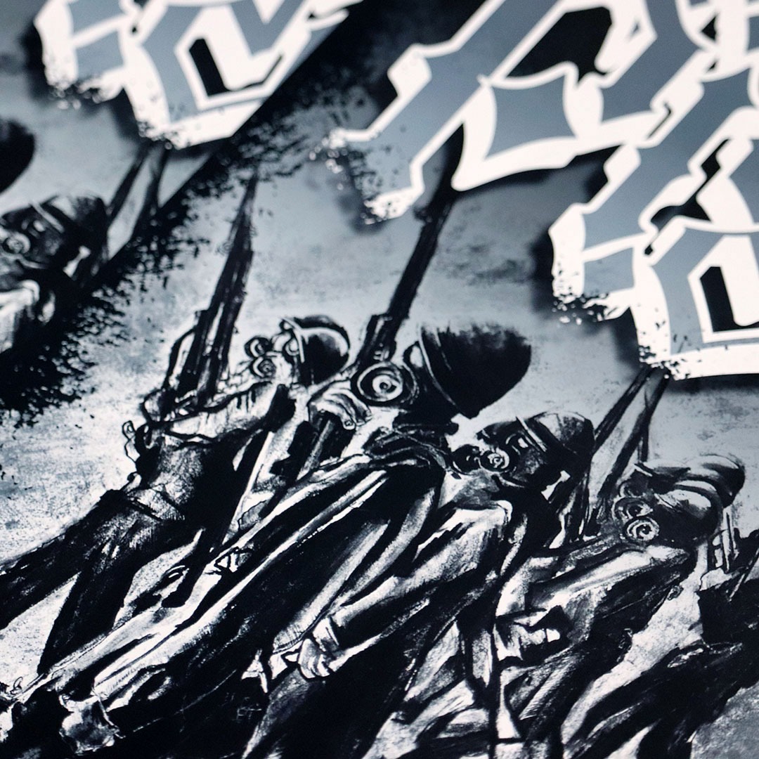 The Psycho Realm (サイコラーム) Killing Fields Poster art by Big