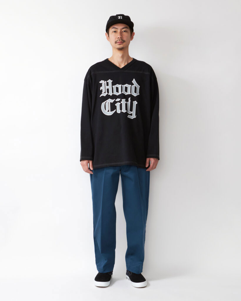 RADIALL（ラディアル） フットボール Tシャツ クロップド フットボール