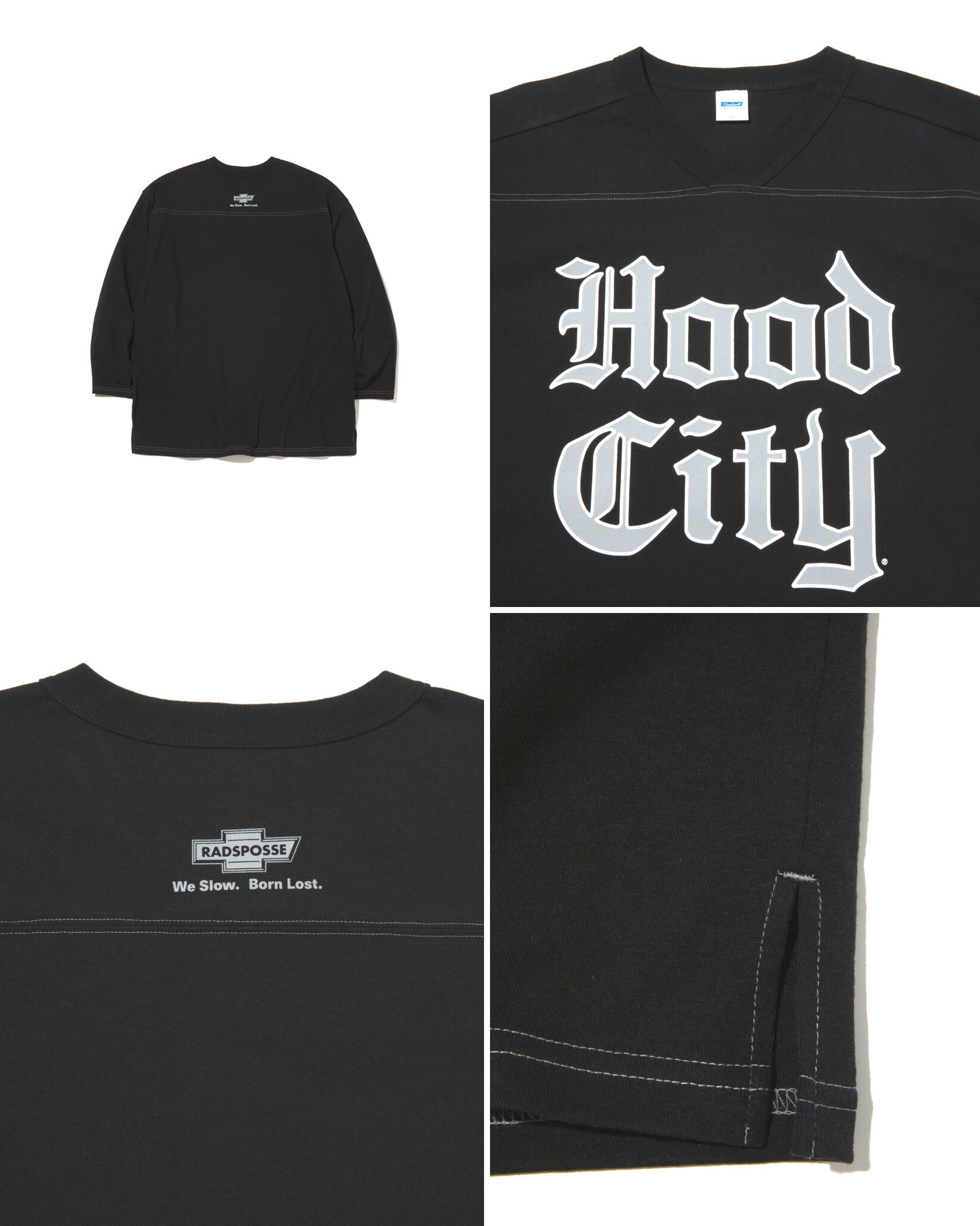 RADIALL（ラディアル） フットボール Tシャツ クロップド フットボール