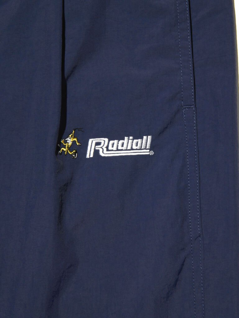 RADIALL ラディアル トラックパンツ メンズ ブランド サプレックスナイロン イージーパンツ 2タック 薄手 撥水 Laidback TRACK PANTS｜oss｜05