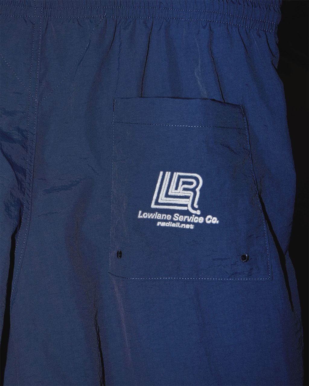 RADIALL（ラディアル） Lowlane STRAIGHT FIT EASY PANTS ナイロン