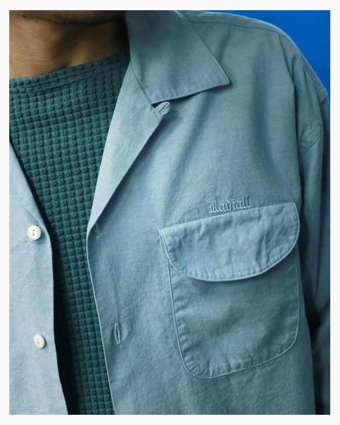RADIALL (ラディアル) Oldies OPEN COLLARED SHIRT L/S radiall