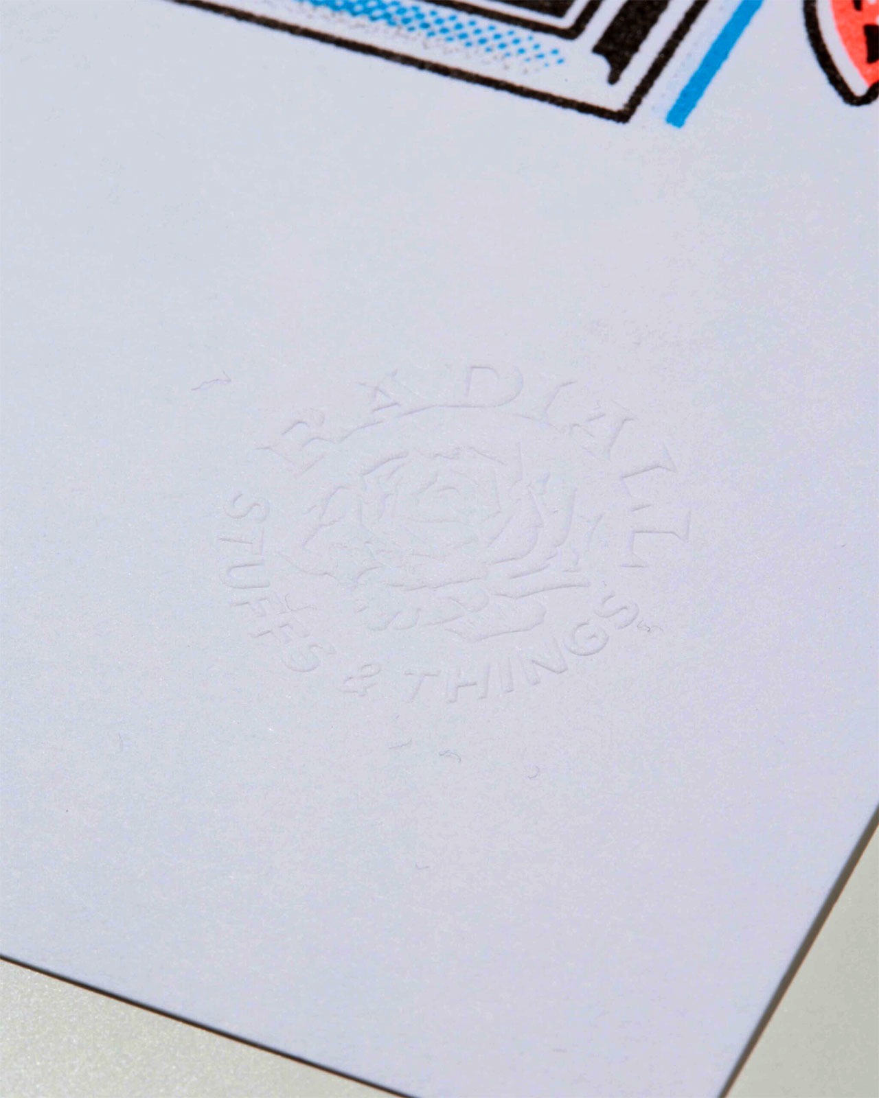 RADIALL（ラディアル） Stingray RISOGRAPH POSTER アート ポスター