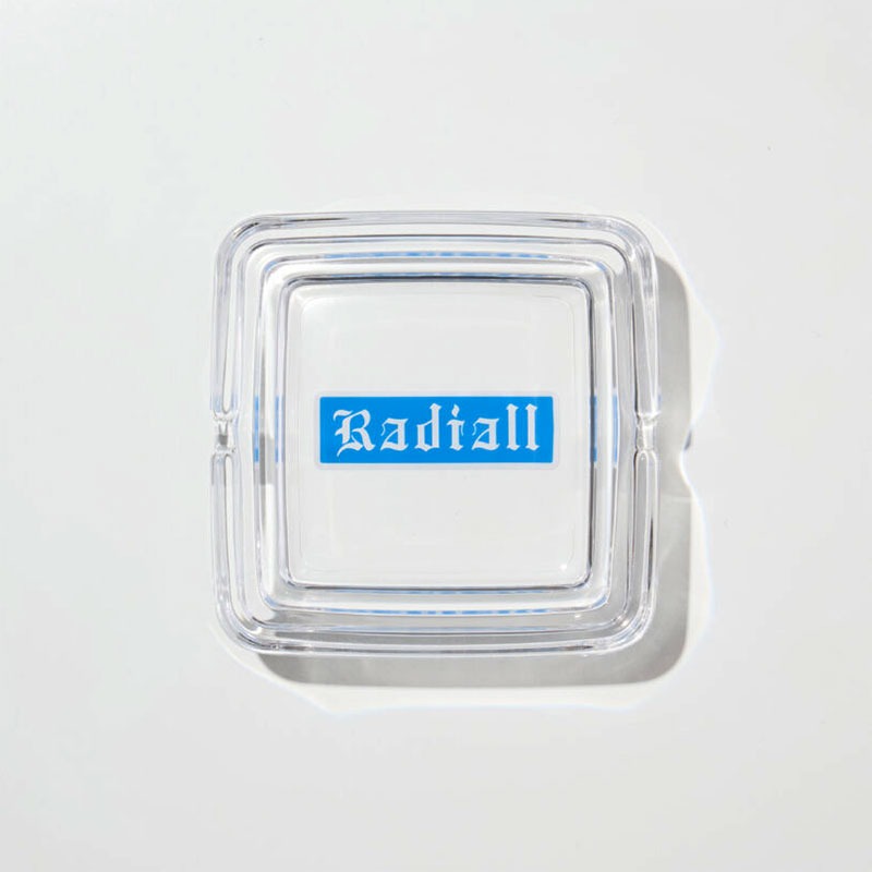 RADIALL ラディアル Vox GLASS ASTRAY おしゃれ 灰皿 卓上 インテリア コンパクト 四角 室内 タバコ ガラス ブランド アッシュトレイ | RADIALL | 01