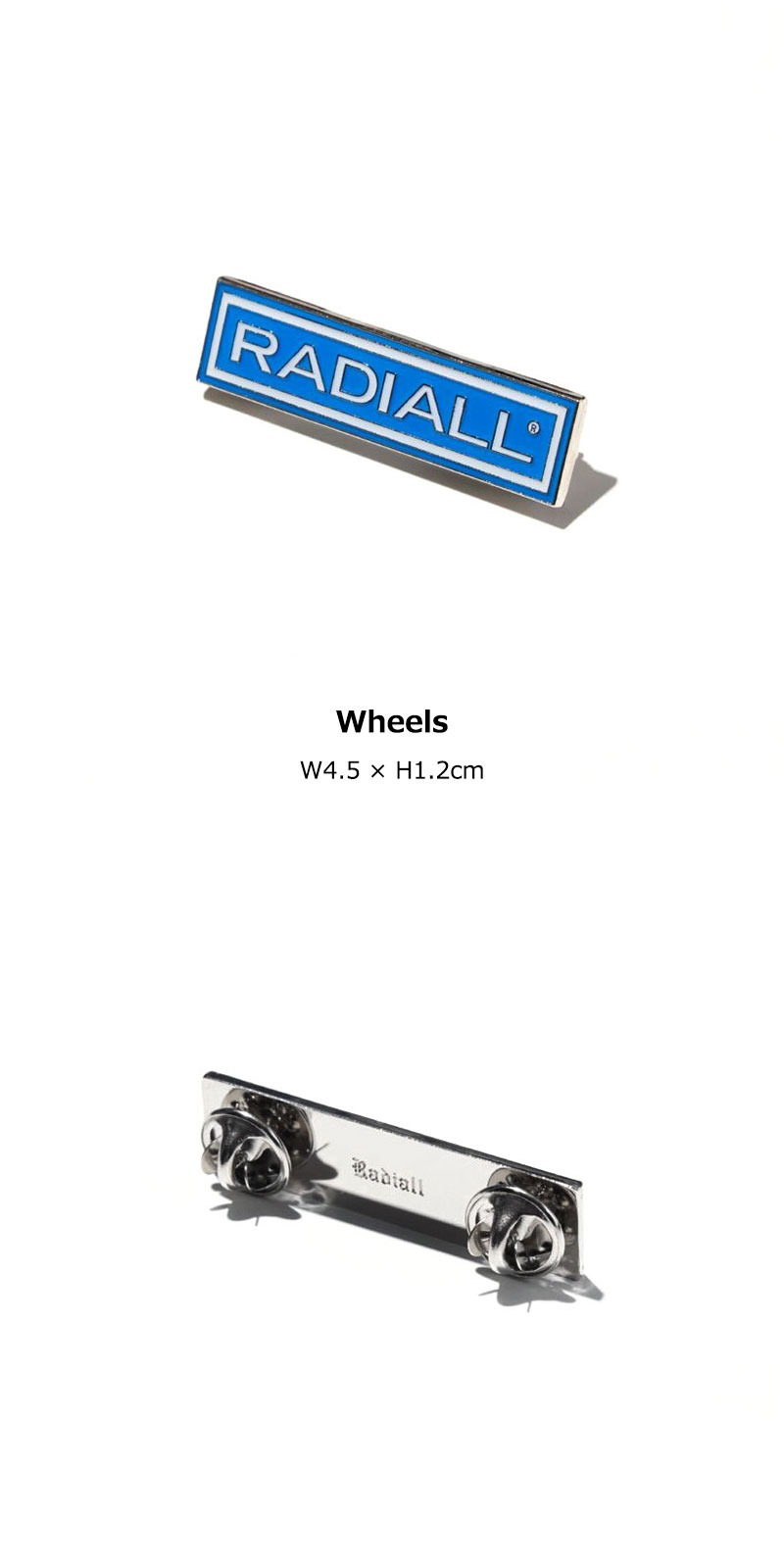 RADIALL（ラディアル） METAL PINS ピンズ アメカジ ピンバッジ