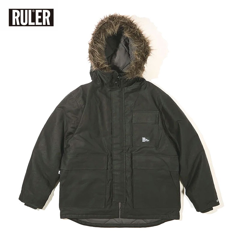 RULER（ルーラー） WOLF GANG RAID JACKET ファー ジャケット フード