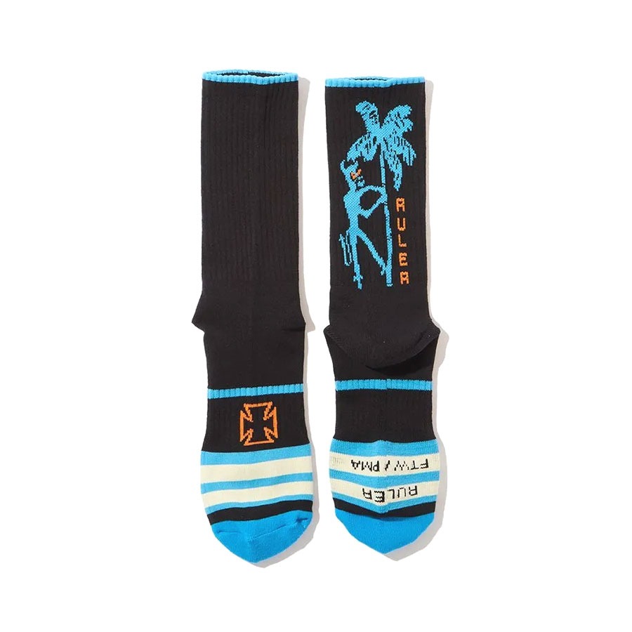 RULER (ルーラー) PALM DEVIL MID SOCKS 靴下 ソックス メンズ
