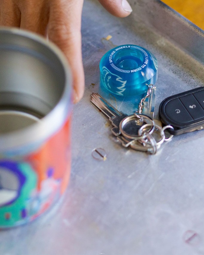 SPITFIRE WHEELS スピットファイヤー Wheel Keychain スピットファイア