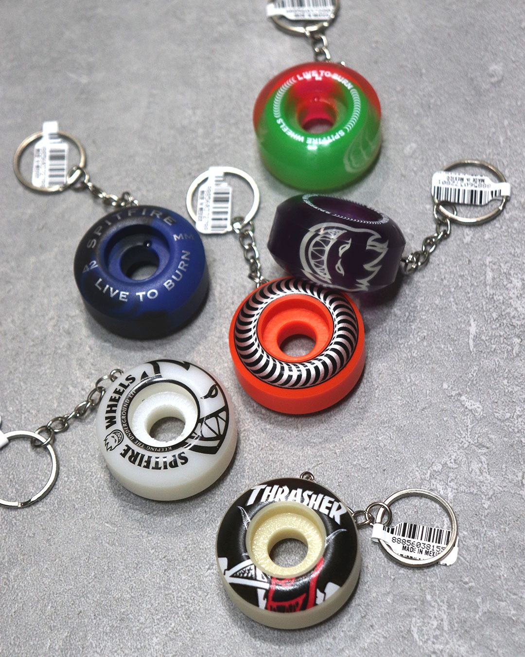 SPITFIRE WHEELS スピットファイヤー Wheel Keychain スピットファイア