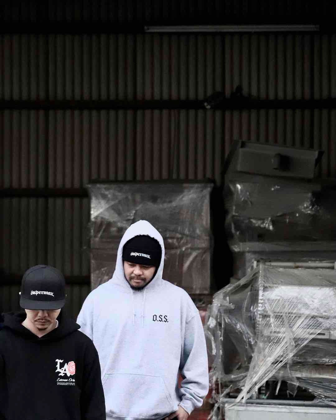Supermax by 055 (LINKAGE) 92 OG Logo Beanie スーパーマックス