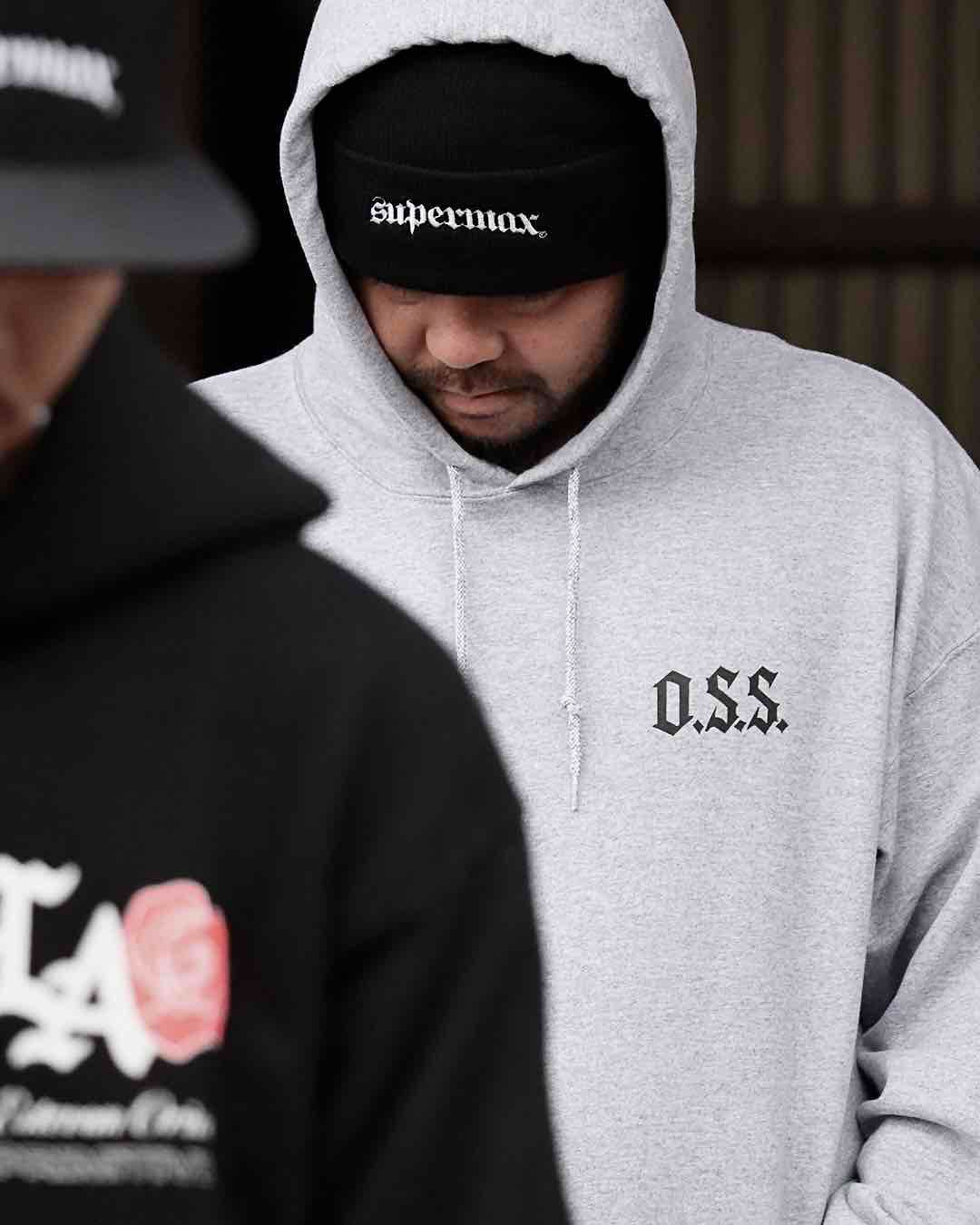 Supermax by 055 (LINKAGE) 92 OG Logo Beanie スーパーマックス