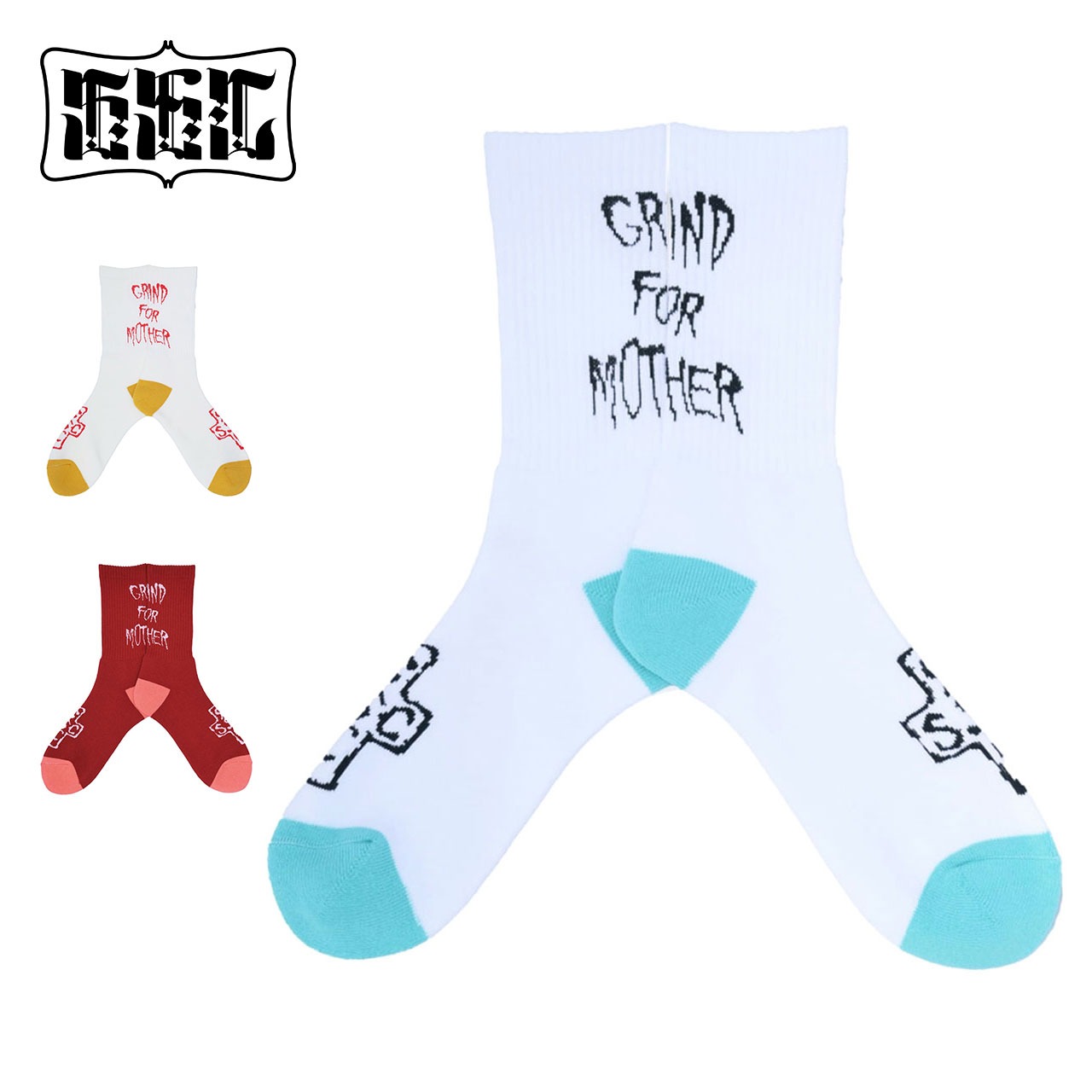 SSC SOCKS Grind For Mother Socks 靴下 メンズ 厚手 丈夫 臭わ