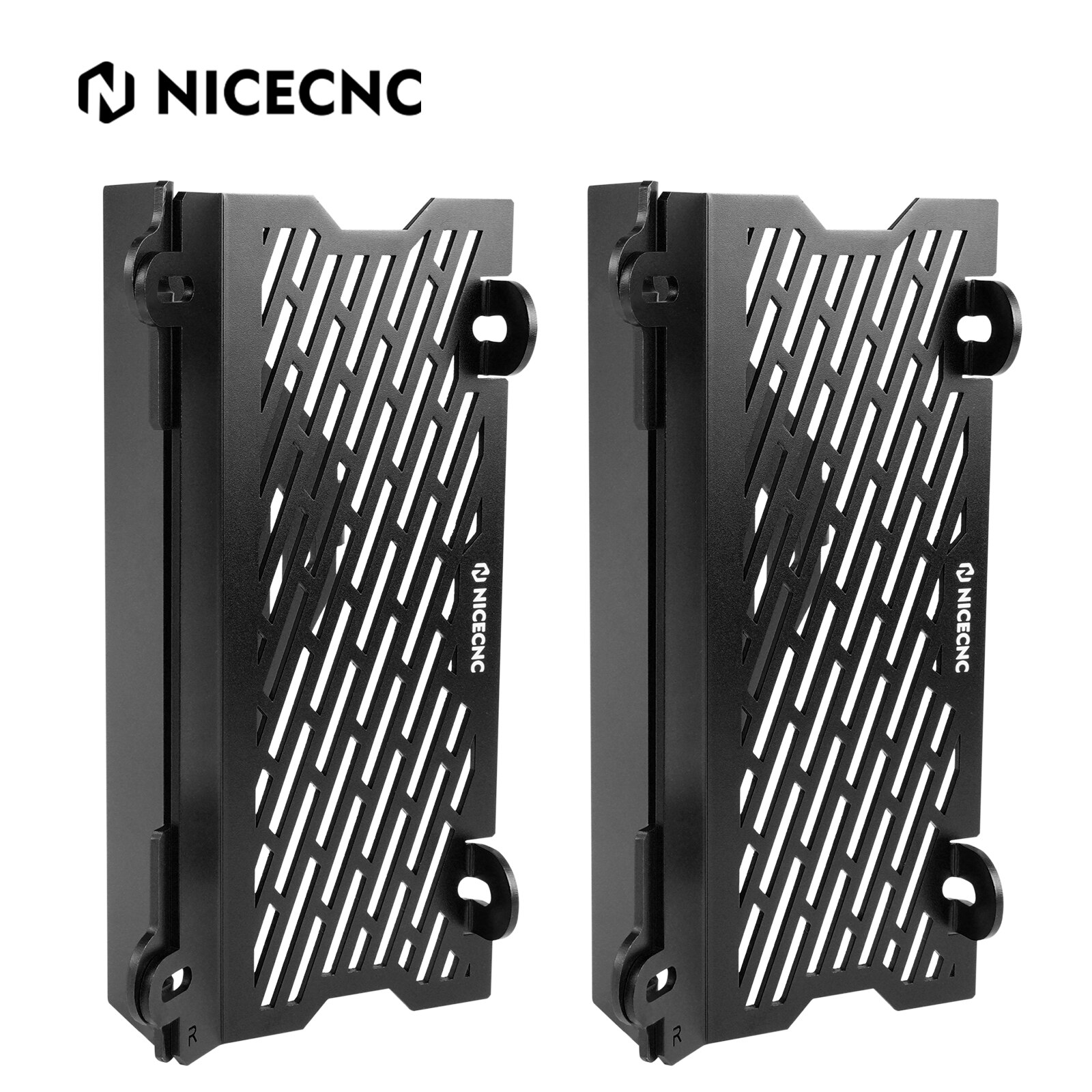 NiceCNC モトクロス CNC ラジエーター ガード カバー プロテクター