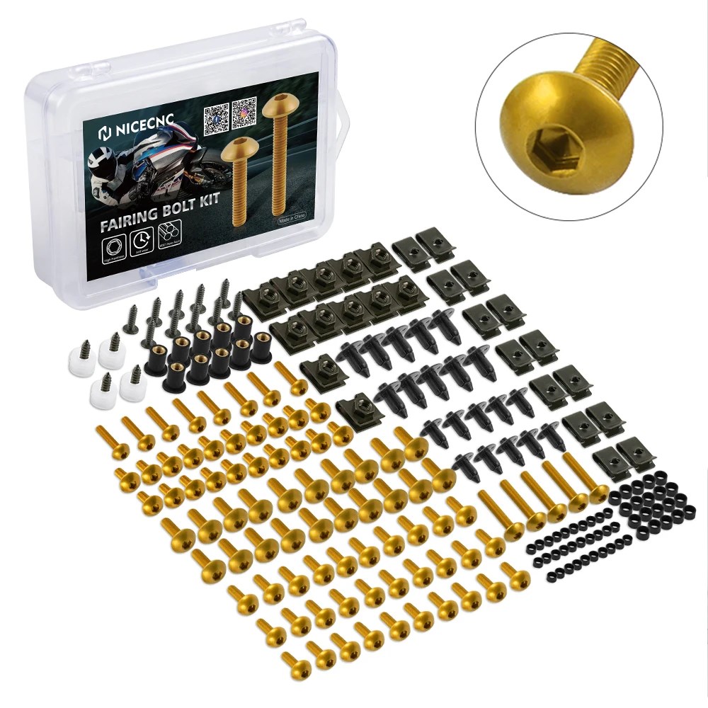 253P CNC スクリューs フェアリング Bolt Nut キット カワサキ Z1000 Z250 Z400 Z650 ニンジャ 250R