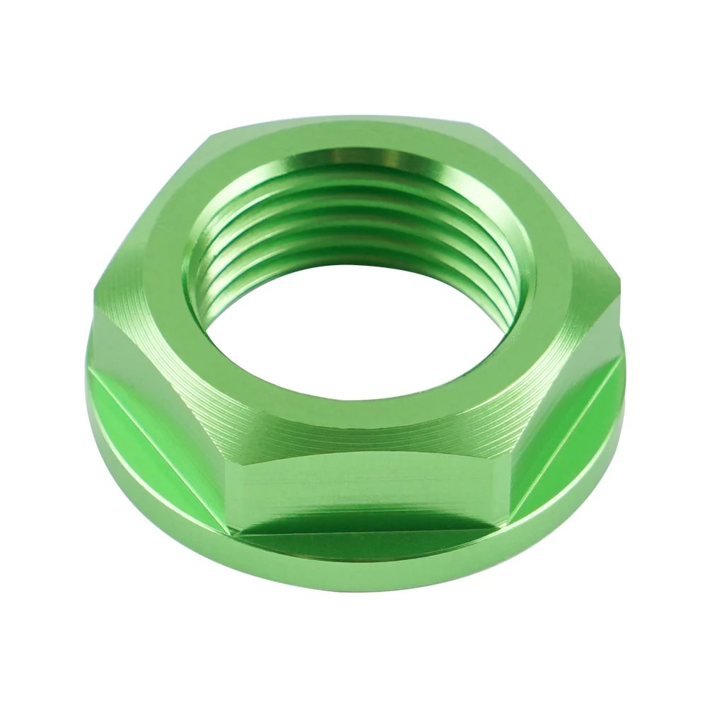 M18XP1.5 フロント Axle Shaft ロック Nut カワサキ KX125 KX250 2004年2008年 KX250