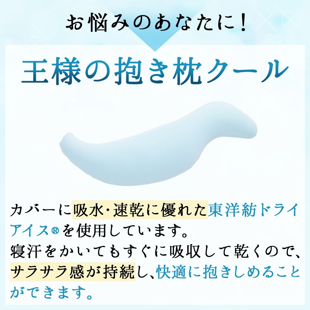 王様の抱き枕クール Lサイズ LP