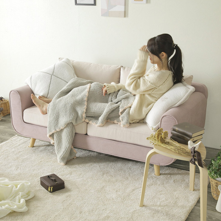 ソファー 2.5Pソファ ソファ Sofa 2人用 二人用 ファブリック 布製