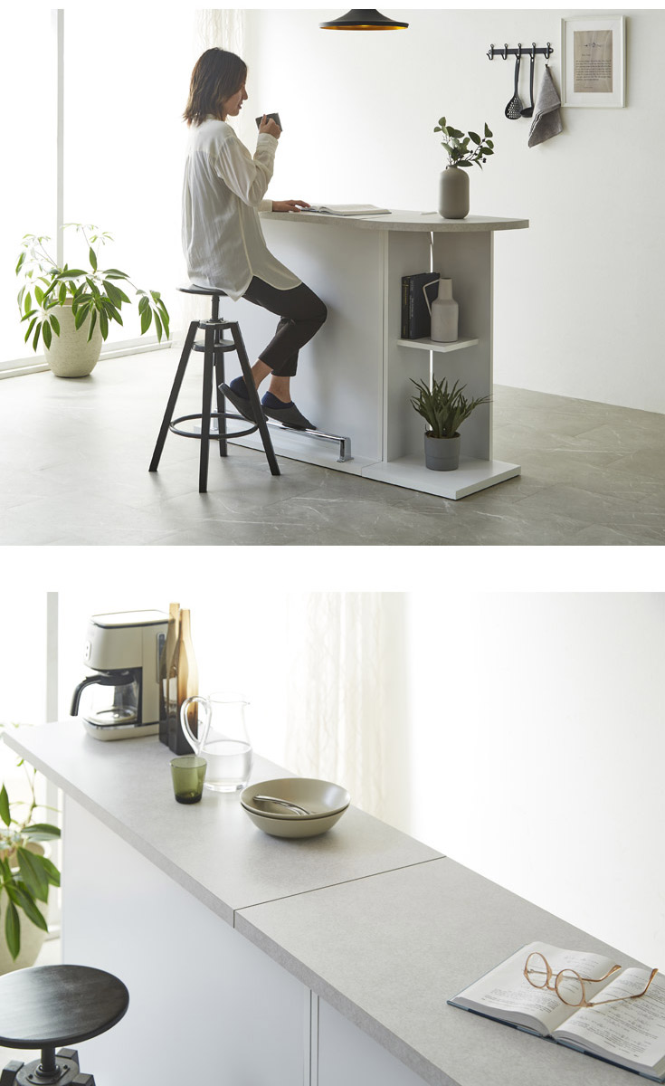 バーカウンター　W90+W150（セット）の商品ページです