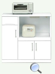 国産キッチン収納シリーズ　キッチンカウンターW90cmはこちらから