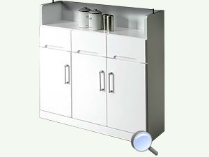国産キッチン収納シリーズ　カウンター下収納W90cmはこちらから