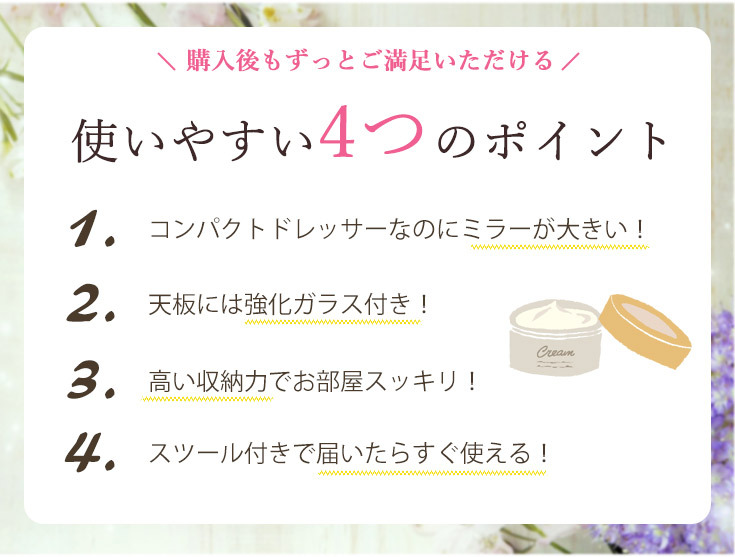 使いやすい4つのポイント