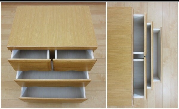 桐チェスト チェスト 木製 収納 幅45cm 5段 完成品 タンス 箪笥 衣類