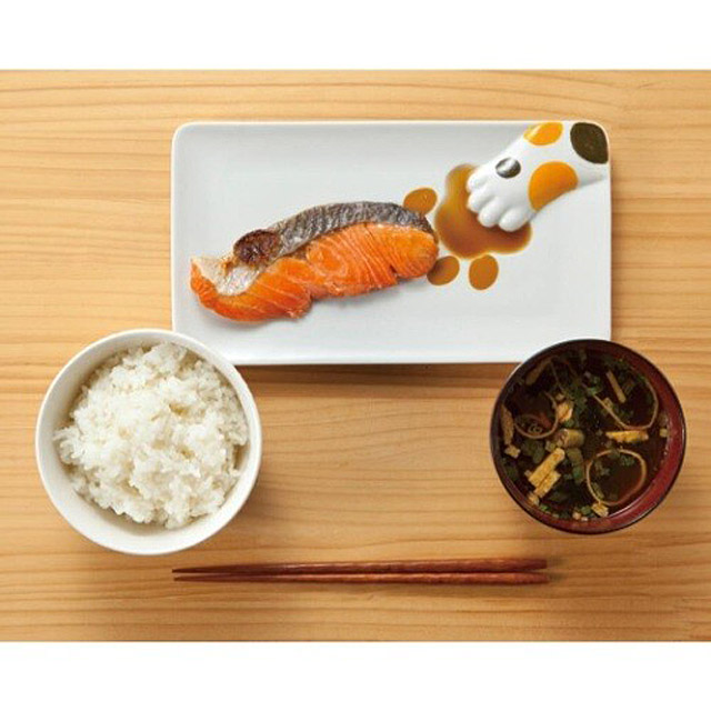 アンティークな猫の灰皿 CAT FOOD! レア 希少 レトロ 入手困難