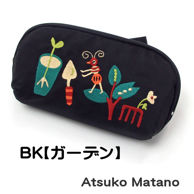 メガネケース マルチケース 猫 俣野温子 またのあつこ 日本製 猫柄