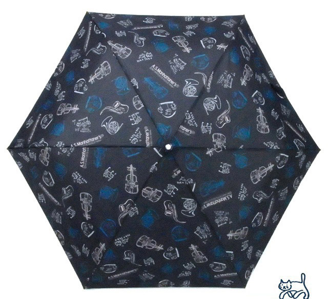 傘 猫 猫雑貨 猫グッズ 折りたたみ傘 晴雨兼用 A.S.Manhattaner's ネコ 