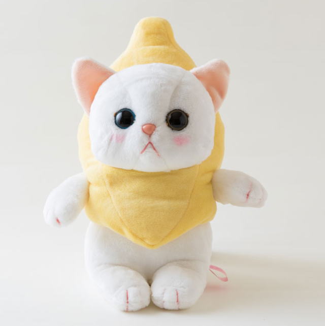 バナナ型猫ぬいぐるみ Amazon.co.jp: バナナキャット バナナ猫ぬいぐるみ 可愛い猫模様