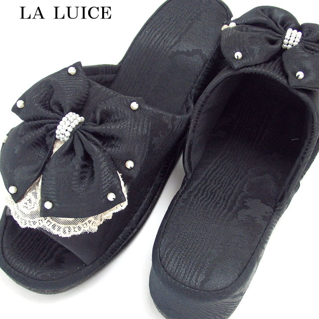 LA LUICE（ラ ルイス） 【在庫一掃☆残りわずか】スリッパ ヒール