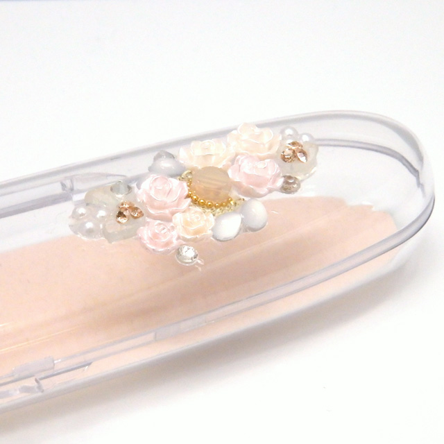 ゴールド色の額縁☆薔薇柄☆中古