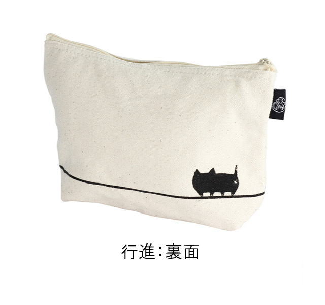 ARTISAN&ARTIST 猫柄ポーチ ARTISAN&ARTIST/アルティザンアンドアーティスト猫柄ポーチ