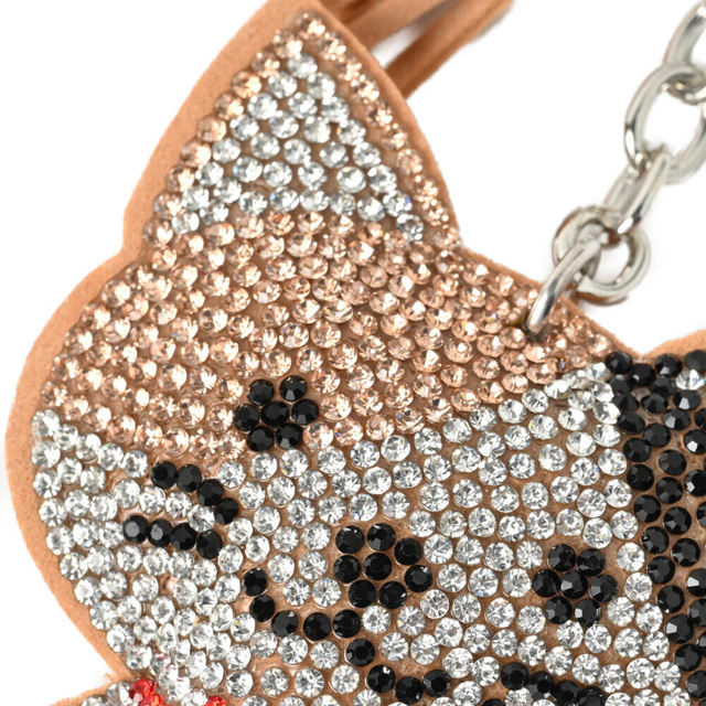 閉店セール☆50%クーポン】 キーホルダー 猫 バッグチャーム キラキラ