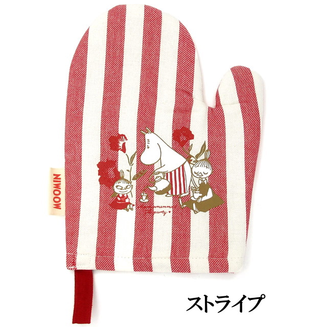 キッチンミトン ムーミン リトルミイ 布製 綿 鍋つかみ オーブングローブ ミトン キッチン用品 MOOMIN キャラクター 北欧雑貨 かわいい ギフト｜osyarehime｜02