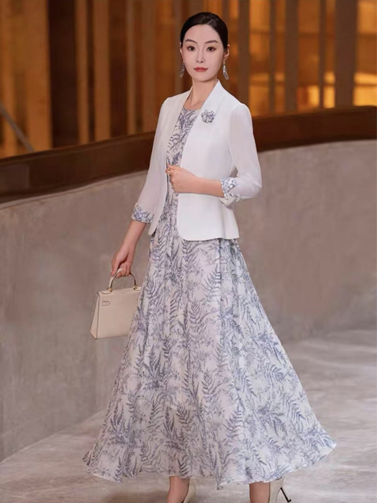 顔合わせ 母親 服装 50代 セットアップ 春 夏 ジャケット 60代 70代 40