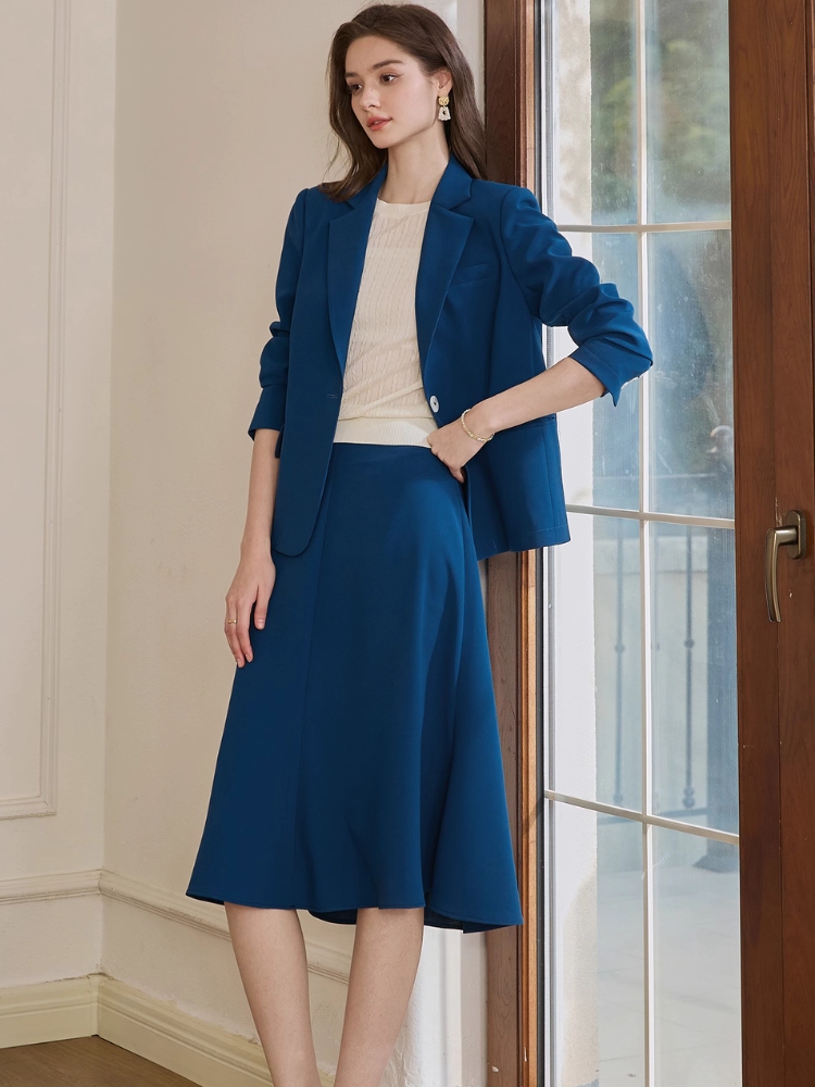 入学式 ママスーツ スカート ミディアム丈 40代 かっこいい 卒業式