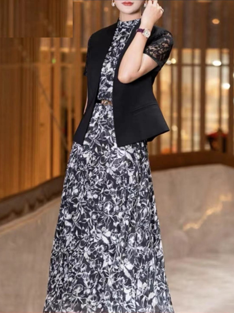 結婚式 親族 フォーマルスーツ セットアップ 40代 春 夏 顔合わせ 母親