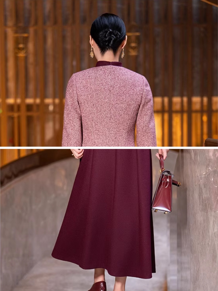 顔合わせ 母親 服装 50代 セットアップ 春 秋 冬ジャケット 60代 70代