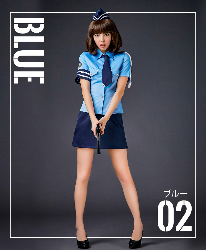 コスプレ 衣装 ポリス 制服 ミニスカポリス 大人 コスチューム