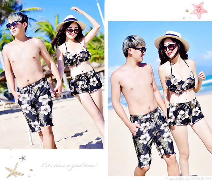 メンズ 水着 サーフパンツ ハーフパンツ L 2L 3L