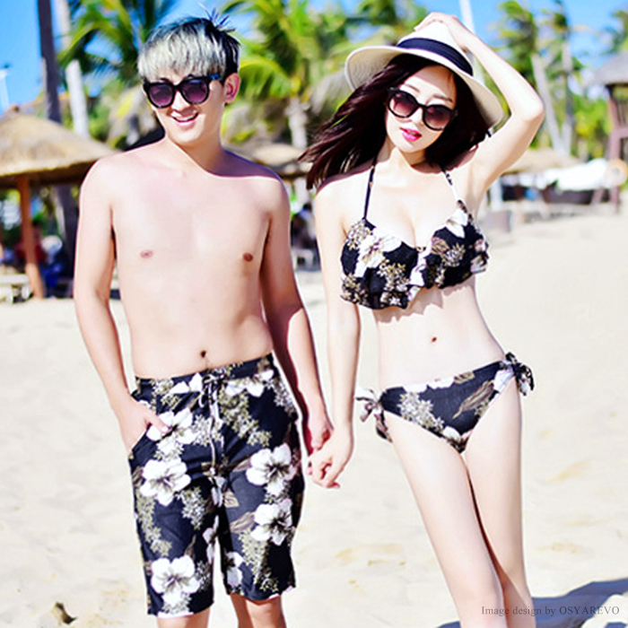 メンズ 水着 サーフパンツ ハーフパンツ L 2L 3L