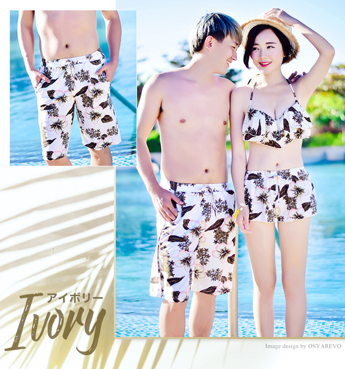 メンズ 水着 サーフパンツ ハーフパンツ L 2L 3L