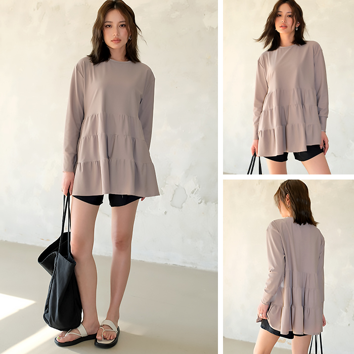 水着 レディース セット水着 ラッシュトップス