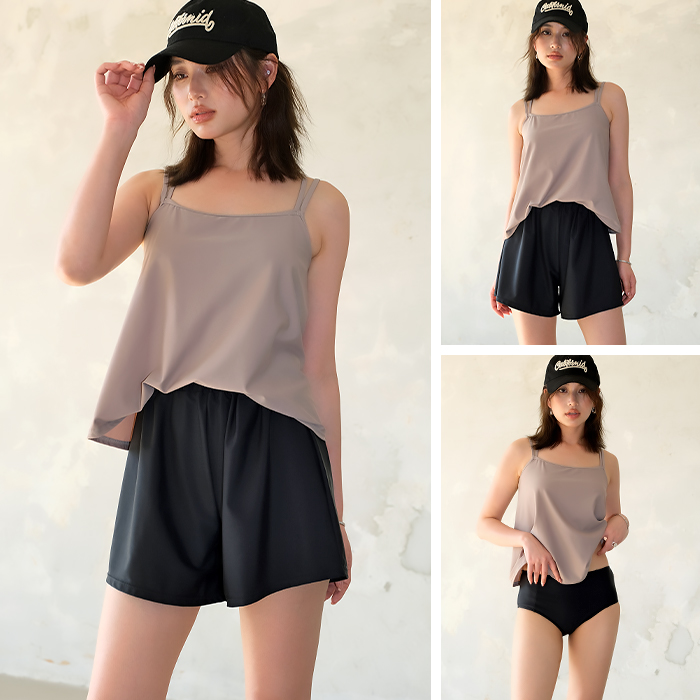 水着 レディース セット水着 ラッシュトップス