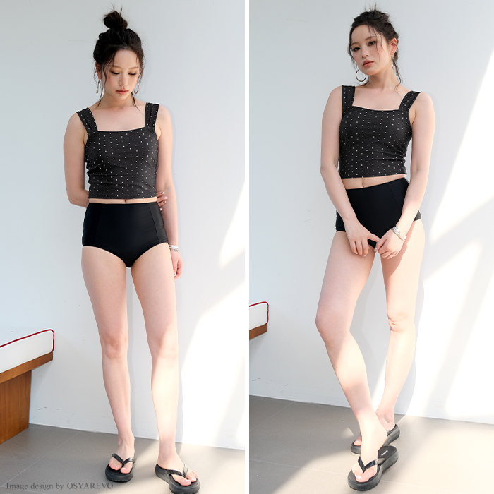 タンキニ 水着 セットアップ