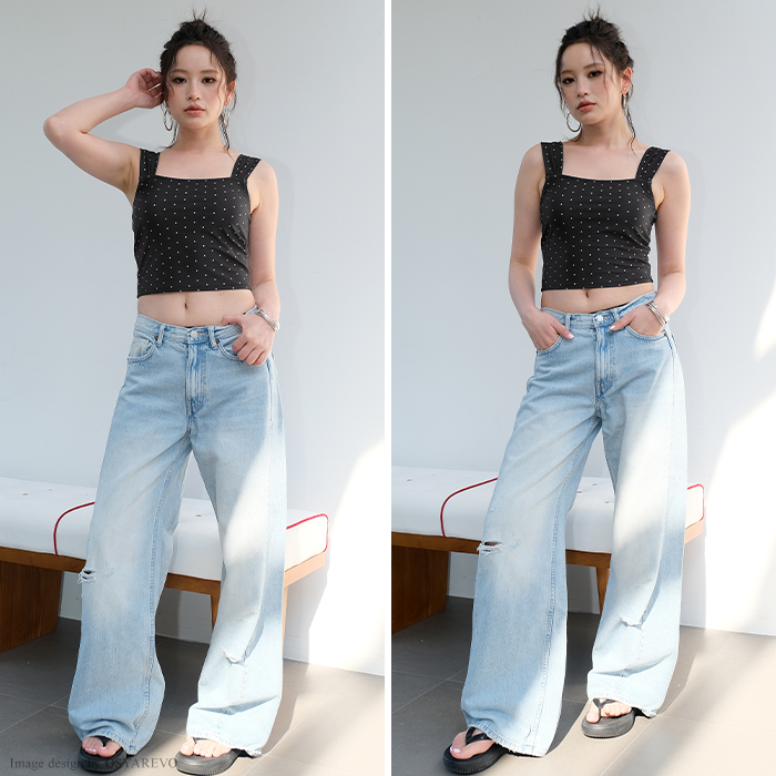 タンキニ 水着 セットアップ