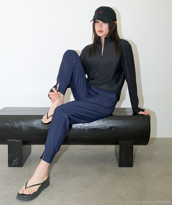ラッシュガード ロング パンツ レディース 水陸両用 体型カバー